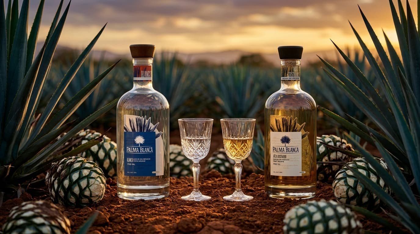 Palma Blanca in Agave Field
